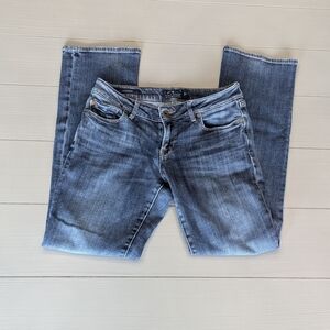 Lucky Brand Womens Lolita Low/Mid Rise Bootcut Medium Rinse Blue Jeans 2/26/R